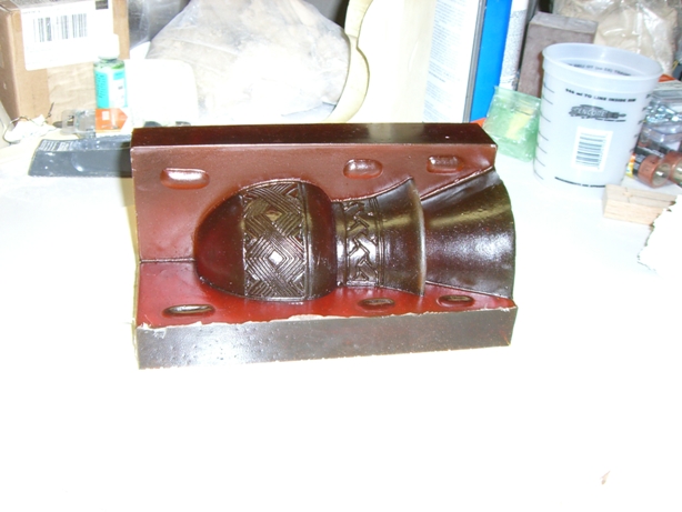 Rubber mold block