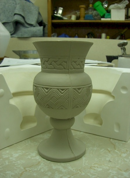 Greenware chalice