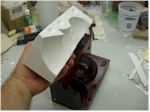 First mold section casting First mold section casting