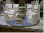 Waste mold set Waste mold set