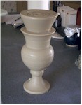 Wax model from plug mold Wax model from plug mold